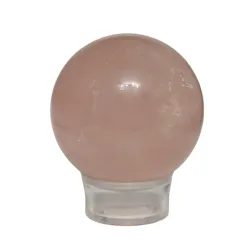 Kula Kwarc różowy, Naturalny Minerał ø52mm dobra jakość Brazylia OKAZ N13