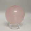 Kula Kwarc różowy, Naturalny Minerał ø50mm dobra jakość Brazylia OKAZ N12