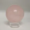 Kula Kwarc różowy, Naturalny Minerał ø50mm dobra jakość Brazylia OKAZ N12