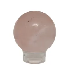 Kula Kwarc różowy, Naturalny Minerał ø54mm dobra jakość Brazylia OKAZ N11