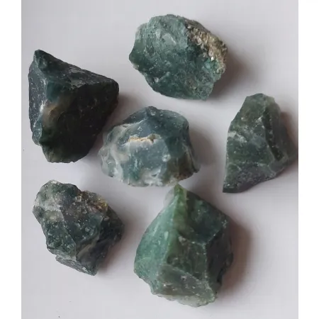 Agat Mszysty naturalny surowy minerał rozmiar bryłki M chakra 15g 1szt