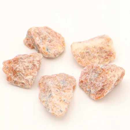 KALCYT OGNISTY naturalny surowy czakra splotu rozmiar L waga 20g-30g 1szt.