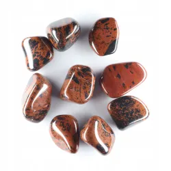 Obsydian Mahoniowy, naturalny, otoczak