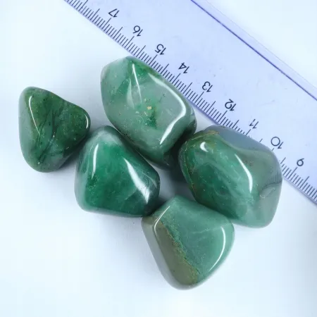 Chalcedon zielony duży otoczak kamień czakry