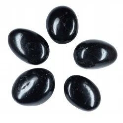 Turmalin czarny duży otoczak kamień jakości AAA 1szt.