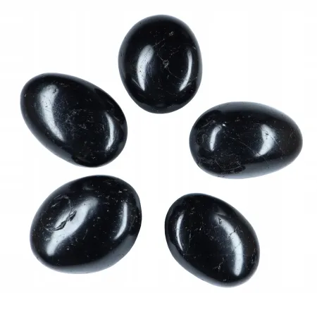 Turmalin czarny duży otoczak kamień jakości AAA 1szt.