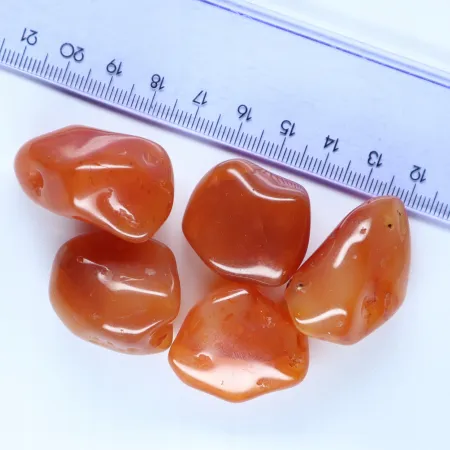 Karneol duży otoczak kamień czakry sakralnej XL