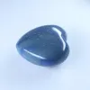 Kwarc niebieski duże serce kamień 4cm 40g