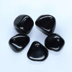 Obsydian czarny otoczak duży kamień naturalny