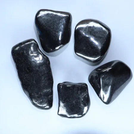 Szungit duży otoczak kamień czakry naturalny