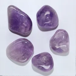 Ametyst otoczak kamień czakry naturalny