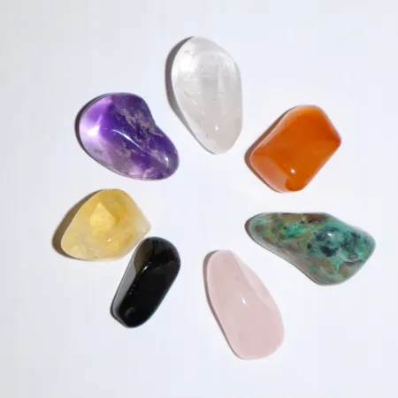 Czakra-Obudź Energię -7 ametyst karneol cytryn