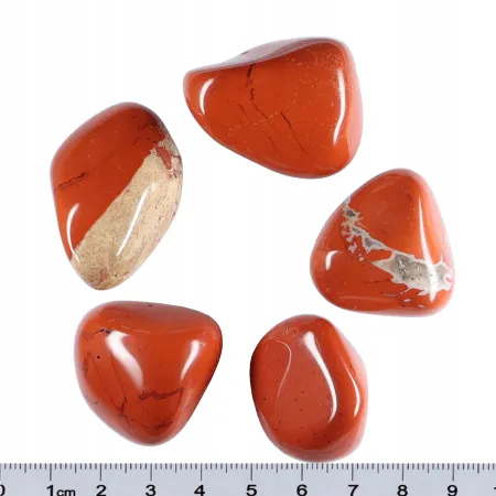 Jaspis czerwony duży otoczak kamień naturalny
