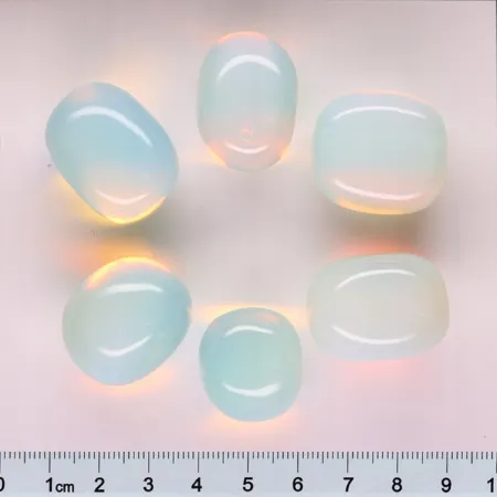 Opalit otoczak wysoka jakość opal syntetyczny rozmiar 2,2-3cm L 1szt