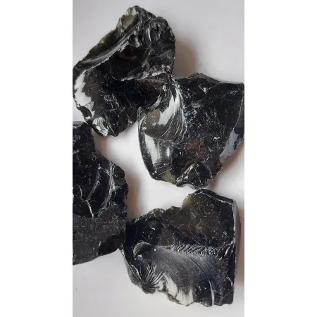 Obsydian naturalny surowa bryłka 20g-30g Meksyk L