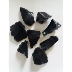 Obsydian naturalny surowa bryłka 15g-20g Meksyk M