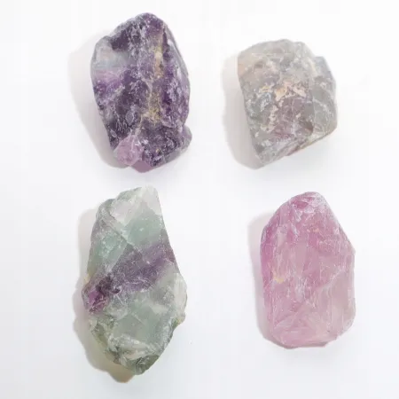 Fluoryt tęczowy naturalny surowy kamień geniuszy XL 1szt.