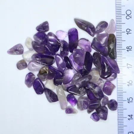 Ametyst drobne otoczaki zestaw 20 gram