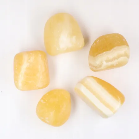 Kalcyt pomarańczowy, orange naturalny OTOCZAK 1szt