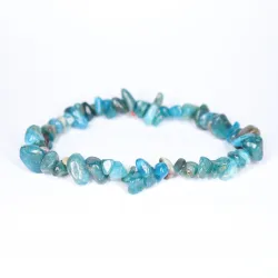 Bransoletka APATYT kamień naturalny chips