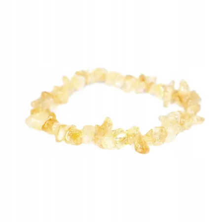 Bransoletka CYTRYN kamień naturalny chips