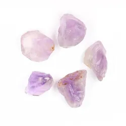 AMETYST, naturalny surowy, kamień czakry korony S