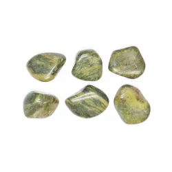 Jaspis zielony kamień naturalny średni otoczak polerowany szlifowany 1szt