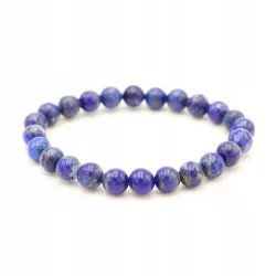 Bransoletka Lapis lazuli, lazuryt, kamień - 8mm
