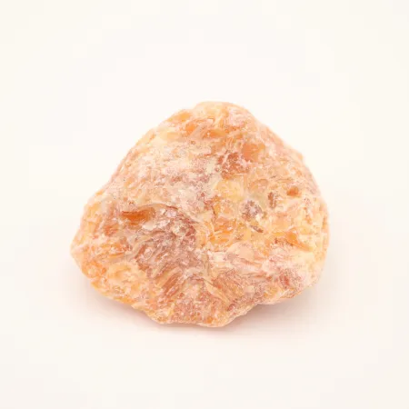 KALCYT ognisty naturalny surowy czakra splotu XL