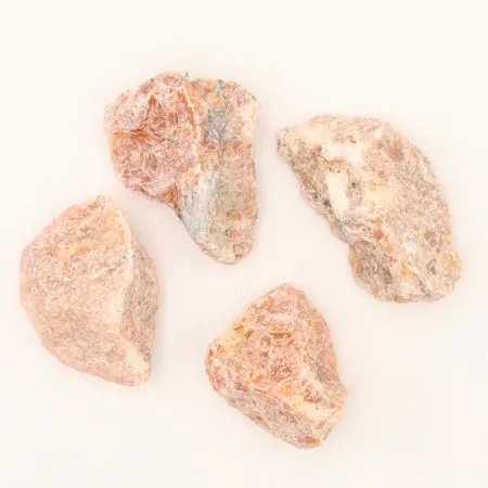 KALCYT ognisty naturalny surowy czakra splotu XL