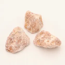 KALCYT ognisty naturalny surowy czakra splotu XXL