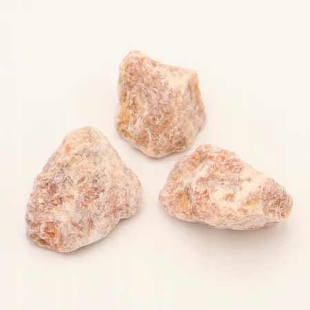 KALCYT ognisty naturalny surowy czakra splotu XXL