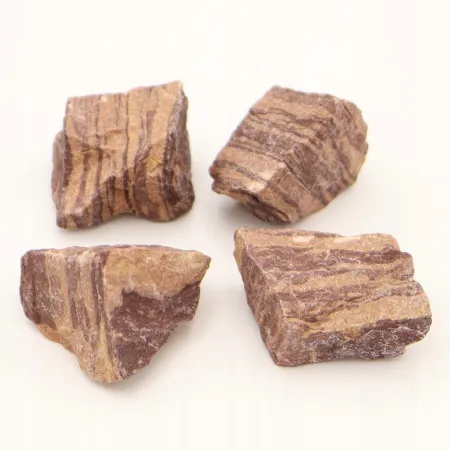 Jaspis zebra różowy surowy naturalny kamień XL