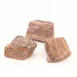 Jaspis zebra różowy surowy naturalny kamień XXL