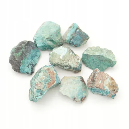 CHRYZOKOLA naturalny surowy kamień czakry CH 1szt.