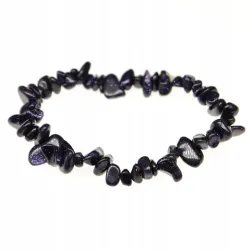 Bransoletka NOC KAIRU awenturyn syntetyczny chips