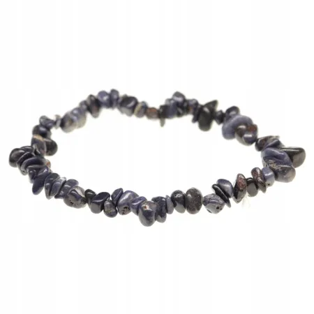 Bransoletka SZAFIR kamień naturalny chips