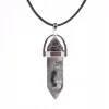 Wisiorek na rzemyku, kamień naturalny - Labradoryt