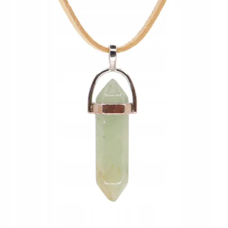 Wisiorek na rzemyku, kamień naturalny - Awenturyn