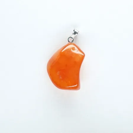 Zawieszka Karneol polerowana bryłka rozmiar S element wisiorka