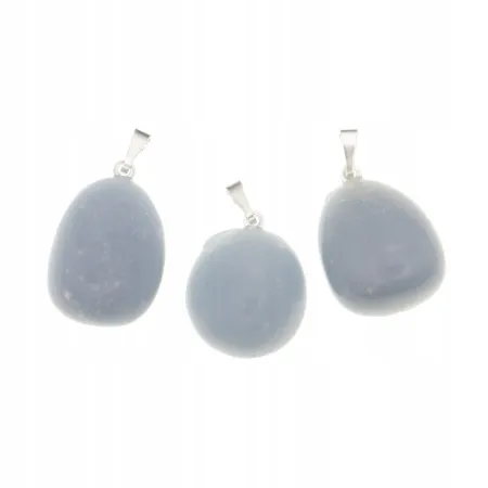 Zawieszka Angelit polerowana bryłka M wisiorek 1szt