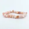 Bransoletka OPAL RÓŻOWY AA kamień naturalny chips