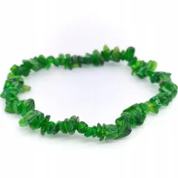 Bransoletka DIOPSYD naturalny chips