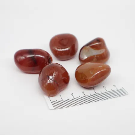 Karneol ciemny duży otoczak kamień czakry XL 1szt