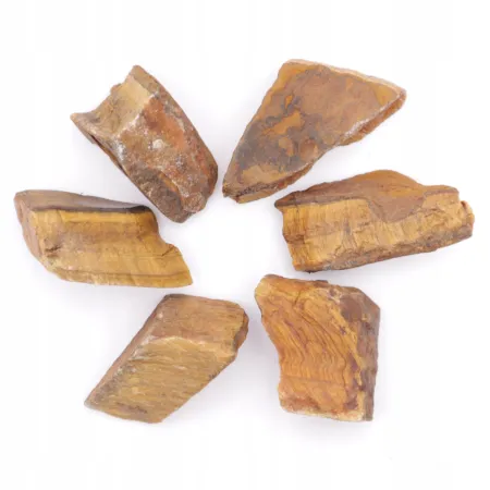 TYGRYSIE OKO kamień sukcesu surowa bryłka czakry S