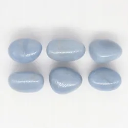 Angelit otoczak kamień naturalny rozmiar M 1szt