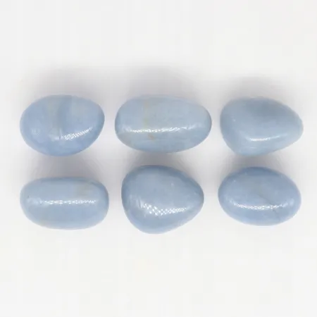 Angelit otoczak kamień naturalny rozmiar M 1szt