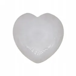 Kryształ górski duże serce kamień naturalny 4cm40g