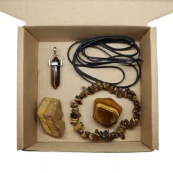 Zestaw sukces - Tygrysie oko czakra słońca