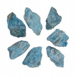 APATYT niebieski naturalny surowa bryłka 5g-10g